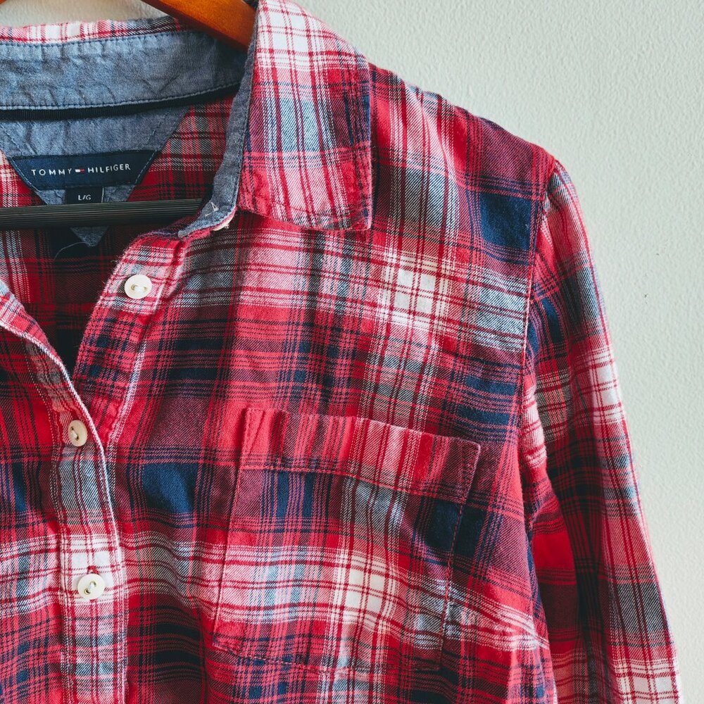 TOMMY HILFIGER Plaid Shirt - Picture 6 of 9